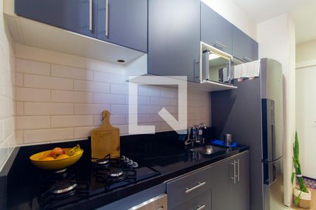 Cozinha de apartamento à venda com 2 quartos, 45m² em Jardim Adutora, São Paulo