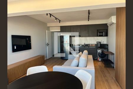 Sala/Cozinha de apartamento para alugar com 2 quartos, 85m² em Pinheiros, São Paulo