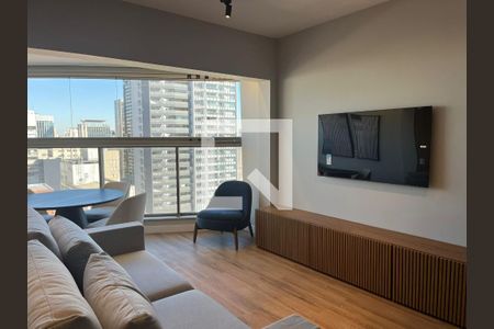 Sala/Cozinha de apartamento para alugar com 2 quartos, 85m² em Pinheiros, São Paulo