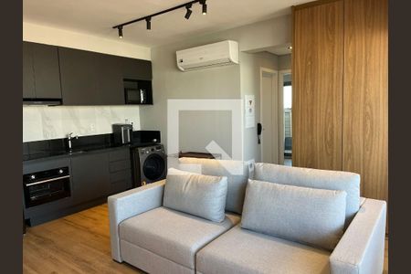 Sala/Cozinha de apartamento para alugar com 2 quartos, 85m² em Pinheiros, São Paulo