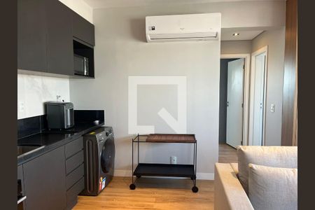 Sala/Cozinha de apartamento para alugar com 2 quartos, 85m² em Pinheiros, São Paulo