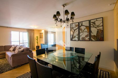 Sala de apartamento à venda com 3 quartos, 125m² em Vila Bastos, Santo André