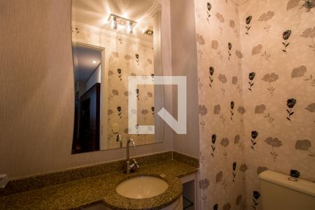 Lavabo de apartamento à venda com 3 quartos, 125m² em Vila Bastos, Santo André