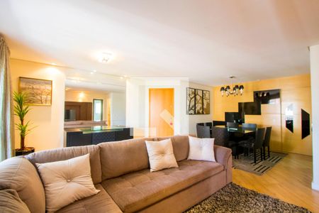 Sala de apartamento à venda com 3 quartos, 125m² em Vila Bastos, Santo André