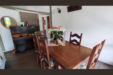 Sala de Jantar  de casa de condomínio à venda com 4 quartos, 347m² em Freguesia (jacarepaguá), Rio de Janeiro