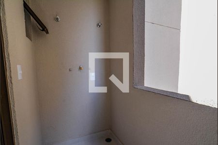 Cozinha e Área de Serviço de apartamento para alugar com 2 quartos, 56m² em Parque das Nações, Santo André