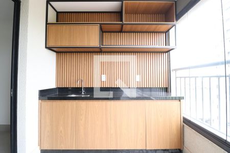 Varanda gourmet de apartamento para alugar com 3 quartos, 103m² em Shopping Park, Uberlândia