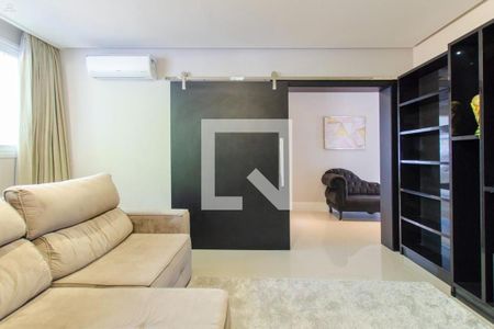 Sala de casa de condomínio para alugar com 5 quartos, 448m² em João Paulo, Florianópolis