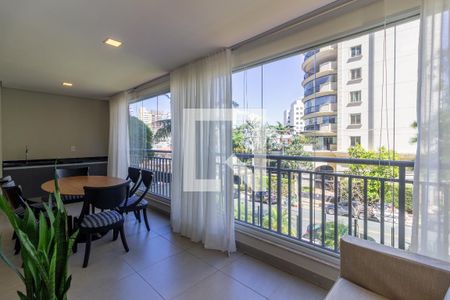 Varanda da Sala de apartamento para alugar com 2 quartos, 98m² em Paraíso, São Paulo