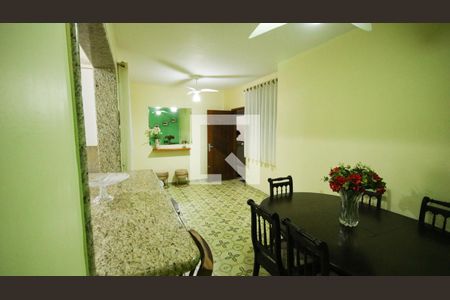 Sala de Jantar de apartamento para alugar com 2 quartos, 98m² em Canto do Forte, Praia Grande
