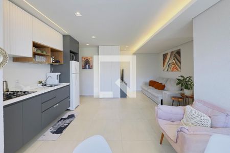 Sala/Cozinha de apartamento para alugar com 3 quartos, 124m² em Urbanova, São José dos Campos