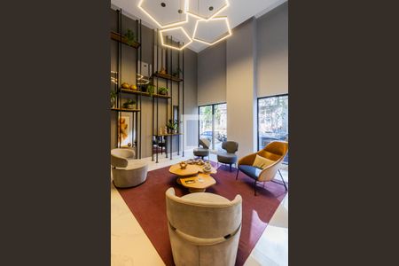Sala de apartamento à venda com 1 quarto, 28m² em Barra Funda, São Paulo