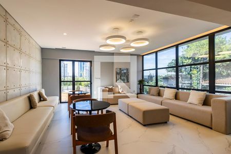 Sala de apartamento à venda com 1 quarto, 28m² em Barra Funda, São Paulo