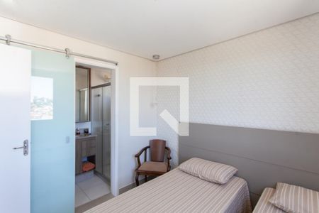 Suíte de apartamento à venda com 3 quartos, 75m² em Castelo, Belo Horizonte