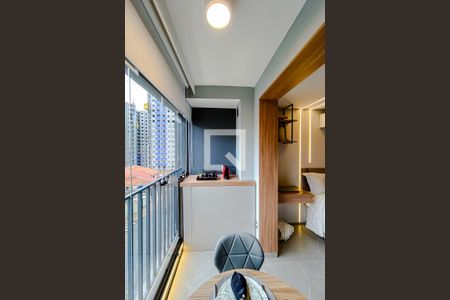 Varanda de kitnet/studio à venda com 1 quarto, 27m² em Cursino, São Paulo