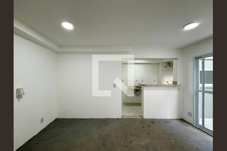 Sala  de apartamento à venda com 1 quarto, 46m² em Santo Amaro, São Paulo