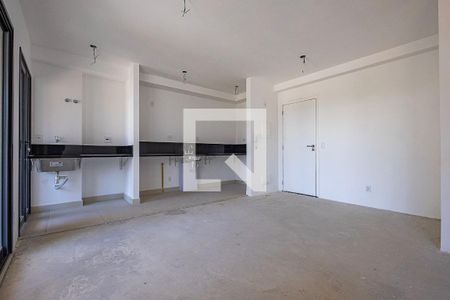 Sala/Cozinha de apartamento à venda com 1 quarto, 59m² em Jardins, São Paulo