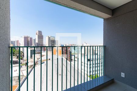 Varanda de kitnet/studio à venda com 1 quarto, 25m² em Liberdade, São Paulo
