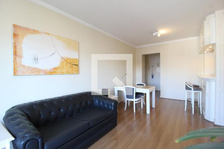 Sala de apartamento para alugar com 1 quarto, 42m² em Itaim Bibi, São Paulo