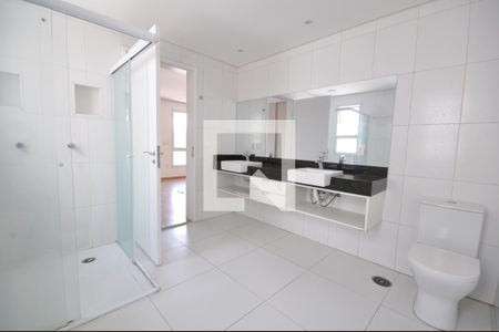 Banheiro da Suíte 1 de casa de condomínio para alugar com 3 quartos, 220m² em Tremembé, São Paulo