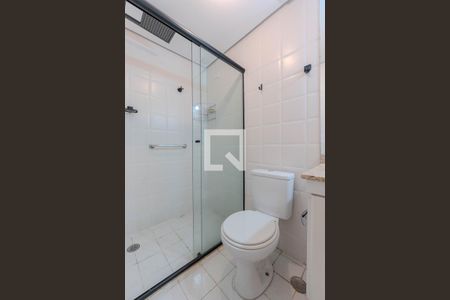 Banheiro Social de apartamento para alugar com 1 quarto, 48m² em Consolação, São Paulo