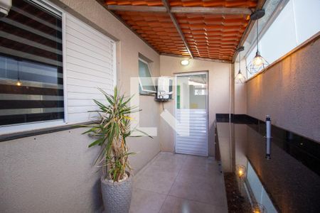 Área Gourmet de casa de condomínio para alugar com 2 quartos, 49m² em Residencial Cristal, Votorantim