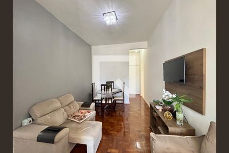 Sala de apartamento para alugar com 2 quartos, 62m² em Botafogo, Rio de Janeiro