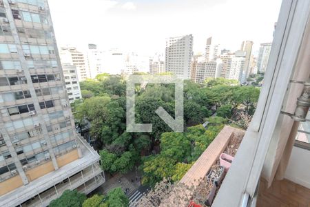 Vista da Sala de apartamento à venda com 3 quartos, 110m² em República, São Paulo
