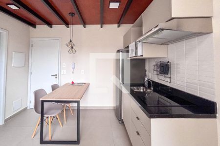 Sala/Cozinha de apartamento para alugar com 1 quarto, 45m² em Vila Madalena, São Paulo