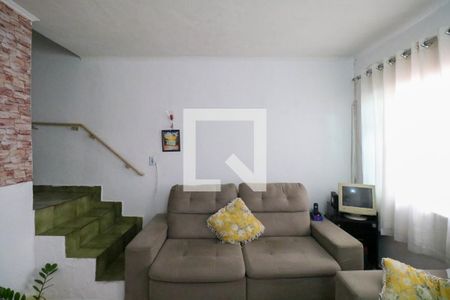 Sala de casa para alugar com 2 quartos, 150m² em Nova Gerty, São Caetano do Sul