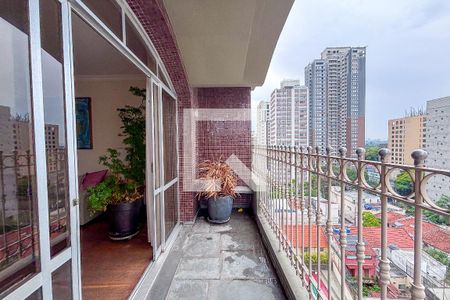 Varanda Sala de apartamento para alugar com 4 quartos, 165m² em Pinheiros, São Paulo