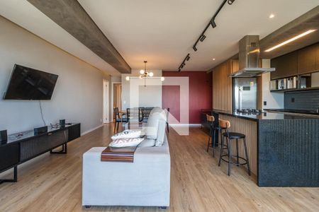 Sala de apartamento para alugar com 3 quartos, 110m² em Alphaville Empresarial, Barueri