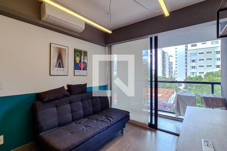 Sala de apartamento à venda com 1 quarto, 40m² em Perdizes, São Paulo