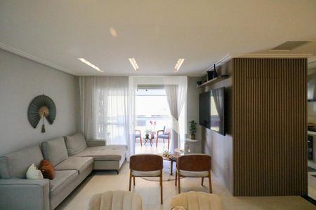 Sala de apartamento à venda com 3 quartos, 107m² em Santo Antônio, São Caetano do Sul