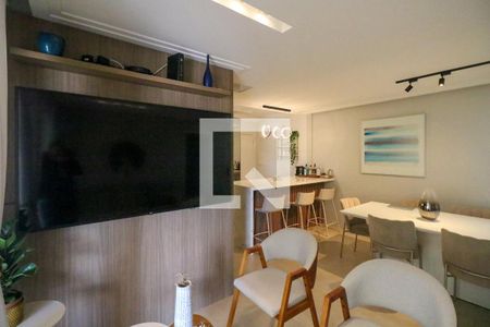 Sala de apartamento à venda com 3 quartos, 107m² em Santo Antônio, São Caetano do Sul