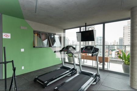 Área Comum - Academia de kitnet/studio para alugar com 1 quarto, 24m² em Perdizes, São Paulo