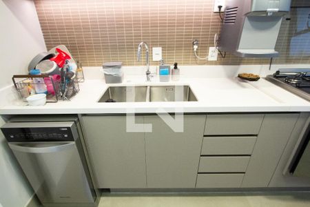 Cozinha de apartamento à venda com 3 quartos, 154m² em Moema, São Paulo