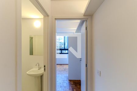 Corredor de apartamento para alugar com 1 quarto, 40m² em República, São Paulo