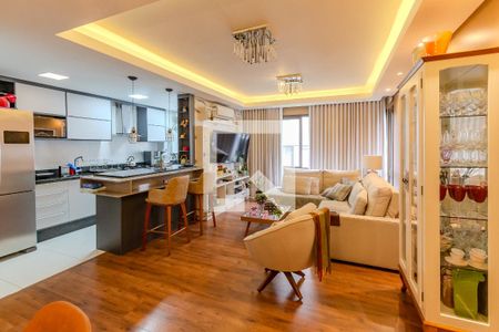 Sala de apartamento à venda com 3 quartos, 104m² em Jardim Isabel, Porto Alegre