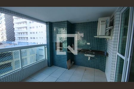 Varanda de apartamento para alugar com 2 quartos, 92m² em Canto do Forte, Praia Grande