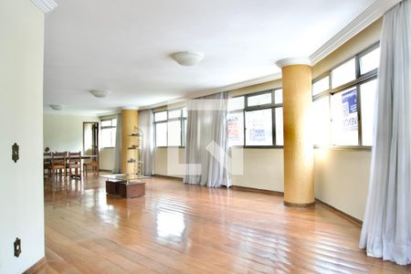 Sala 1 de apartamento à venda com 4 quartos, 333m² em Santo Agostinho, Belo Horizonte