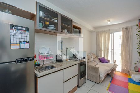 Sala/Cozinha de apartamento à venda com 1 quarto, 28m² em Socorro, São Paulo