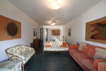 Sala de apartamento para alugar com 3 quartos, 175m² em Centro, Guarujá