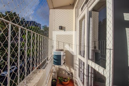Varanda da Sala de apartamento à venda com 2 quartos, 83m² em Rio Branco, Porto Alegre