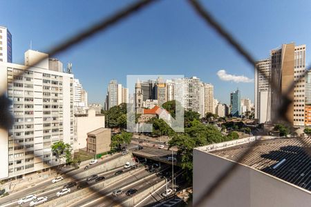 Vista da Sala de apartamento à venda com 3 quartos, 95m² em Vila Buarque, São Paulo