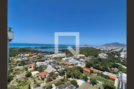 Vista Varanda da Sala de apartamento para alugar com 3 quartos, 180m² em Barra da Tijuca, Rio de Janeiro