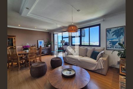 Sala de apartamento para alugar com 3 quartos, 180m² em Barra da Tijuca, Rio de Janeiro