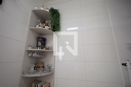 Sala de apartamento à venda com 2 quartos, 77m² em Vila Scarpelli, Santo André