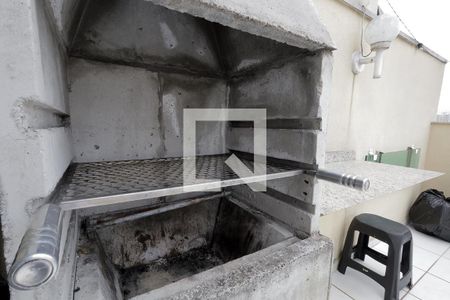 Cobertura Churrasqueira de apartamento à venda com 2 quartos, 77m² em Vila Scarpelli, Santo André