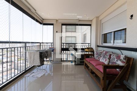 Varanda da Sala de apartamento à venda com 1 quarto, 65m² em Sacomã, São Paulo